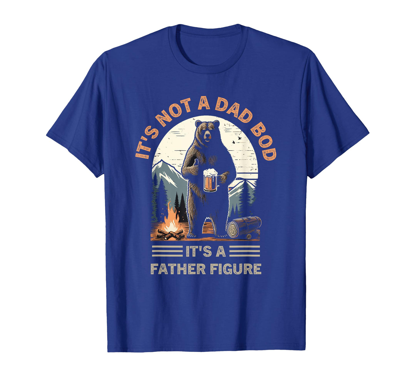 It's Not A Bad Bod It's A Father Figure Family Dad funny T-Shirt