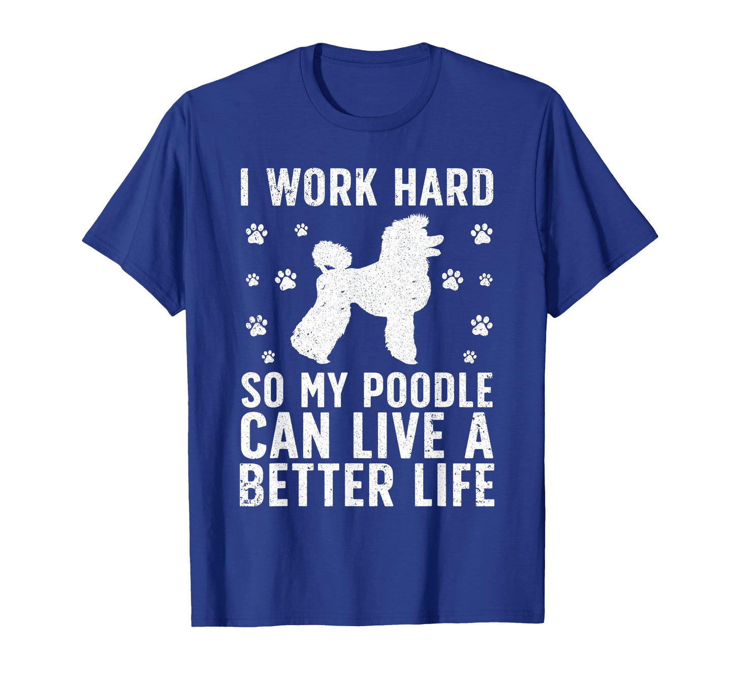 Funny Poodle Design For Men Women Kids Standard Poodle Lover T-Shirt