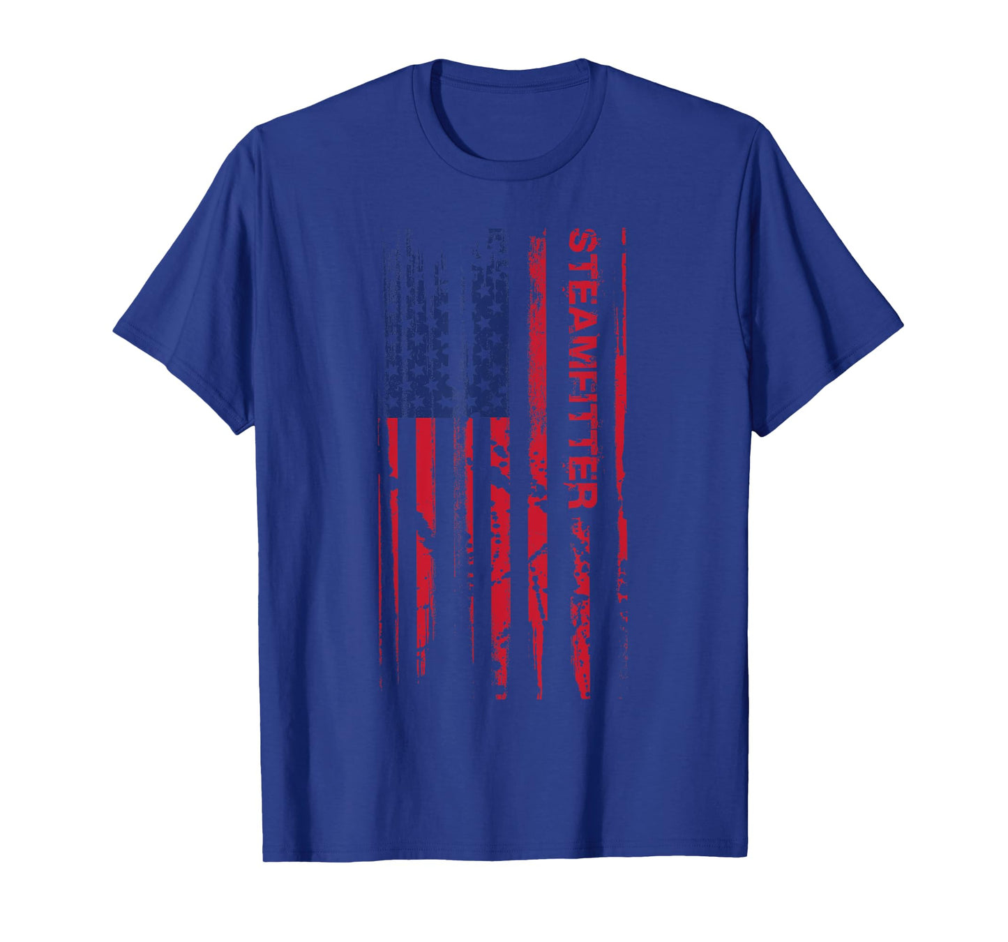 Steamfitter American Flag Freedom Welders Gift T-Shirt