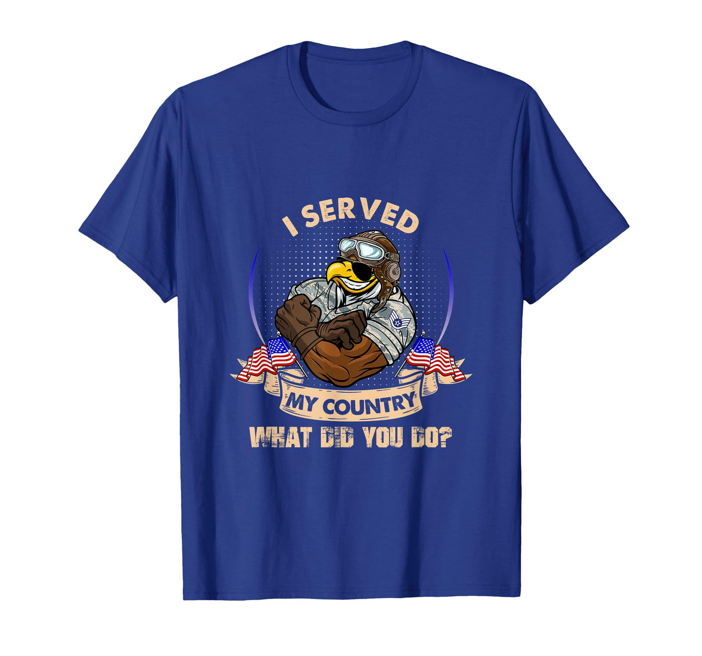 I Served My Country What Did You Do Veteran T-Shirt