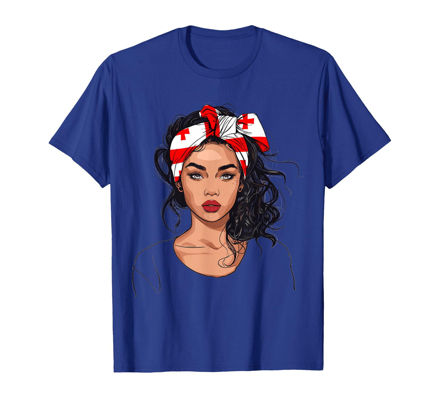 Georgian Flag Souvenirs Products for Women Georgia T-Shirt
