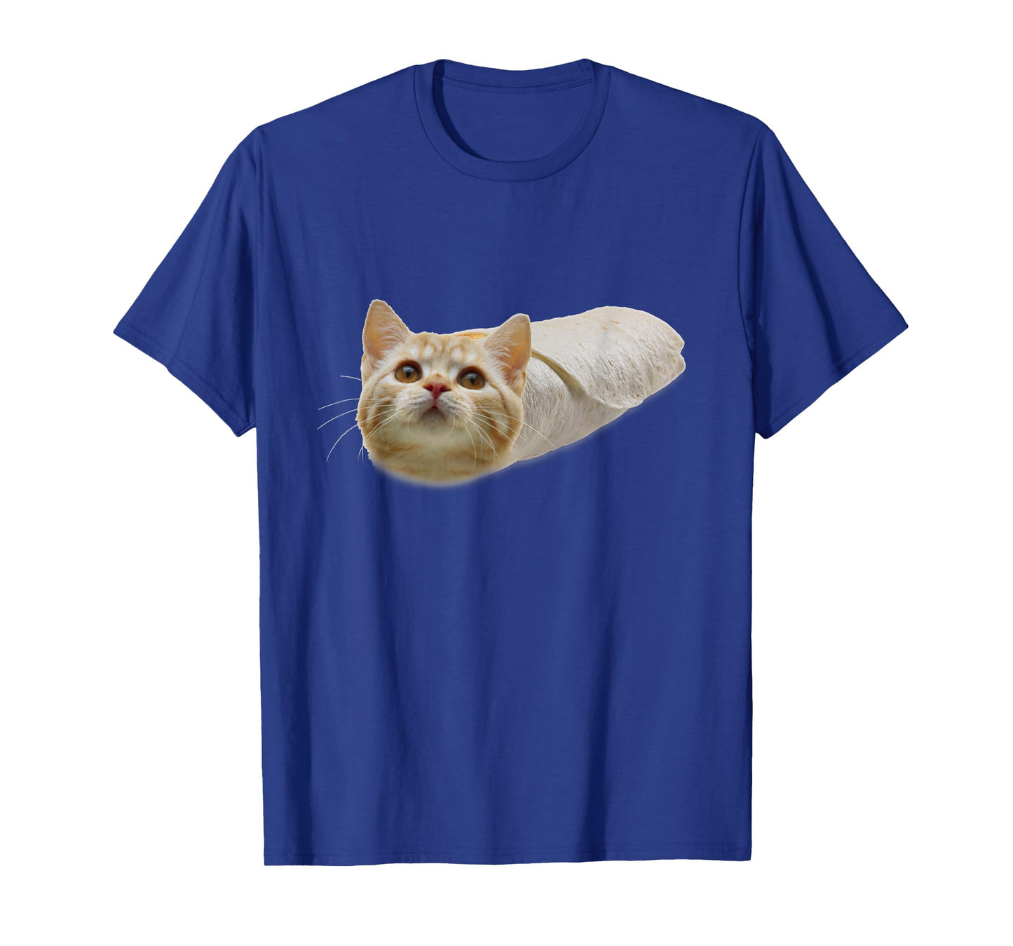 Purrito Kitty Cat in a Burrito Graphic Funny T-Shirt T-Shirt