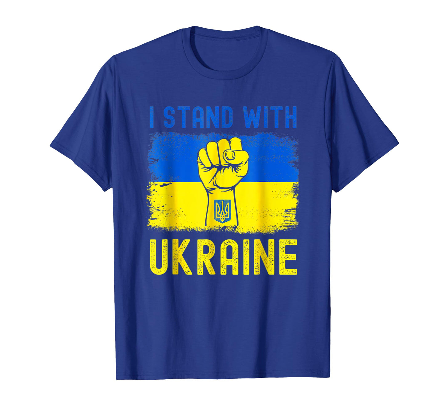 Support Ukraine flag I Stand With Ukraine T-Shirt