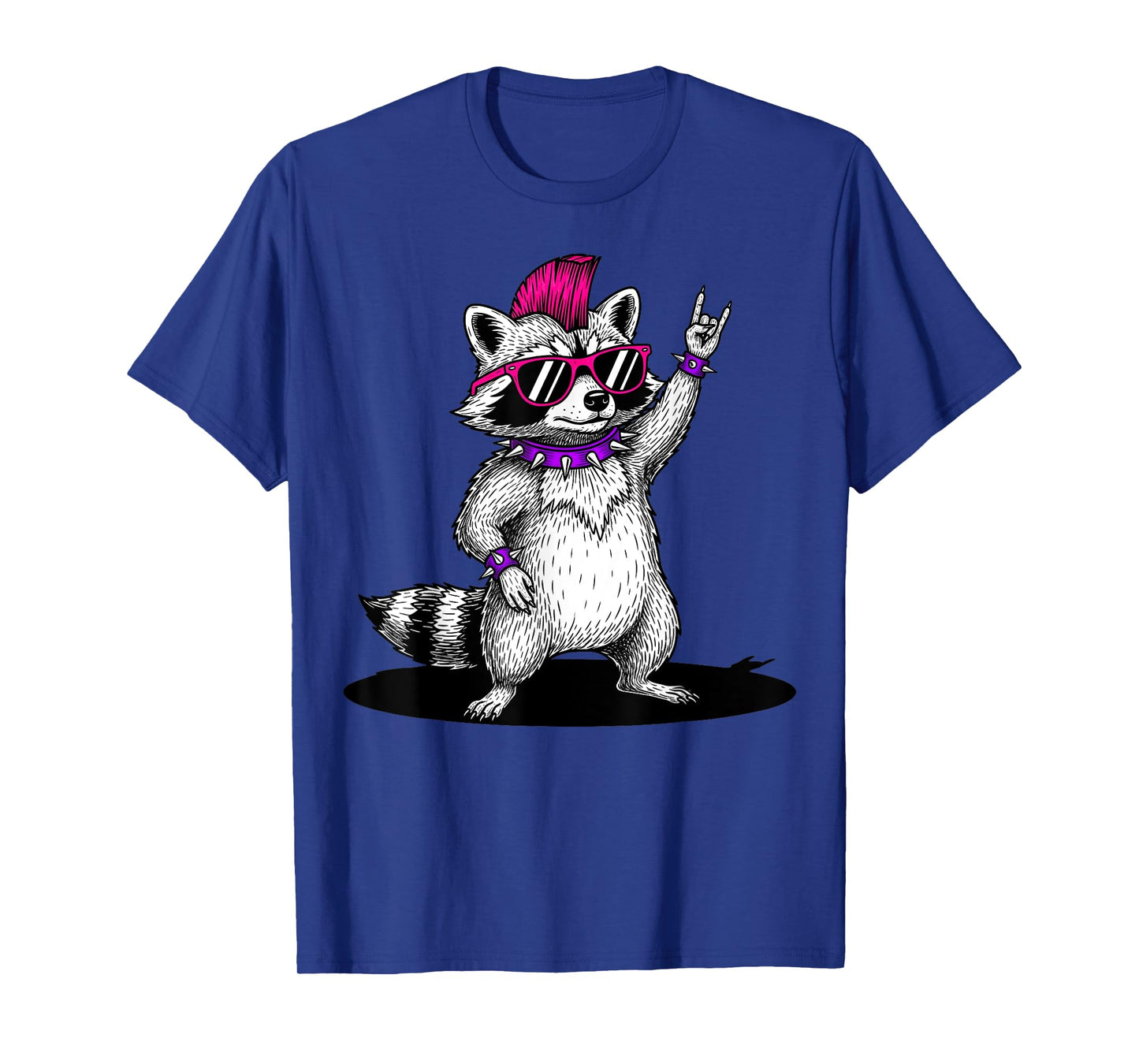 Raccoon Rock Music Funny Racoon Gifts For Men Women Boy Kid T-Shirt