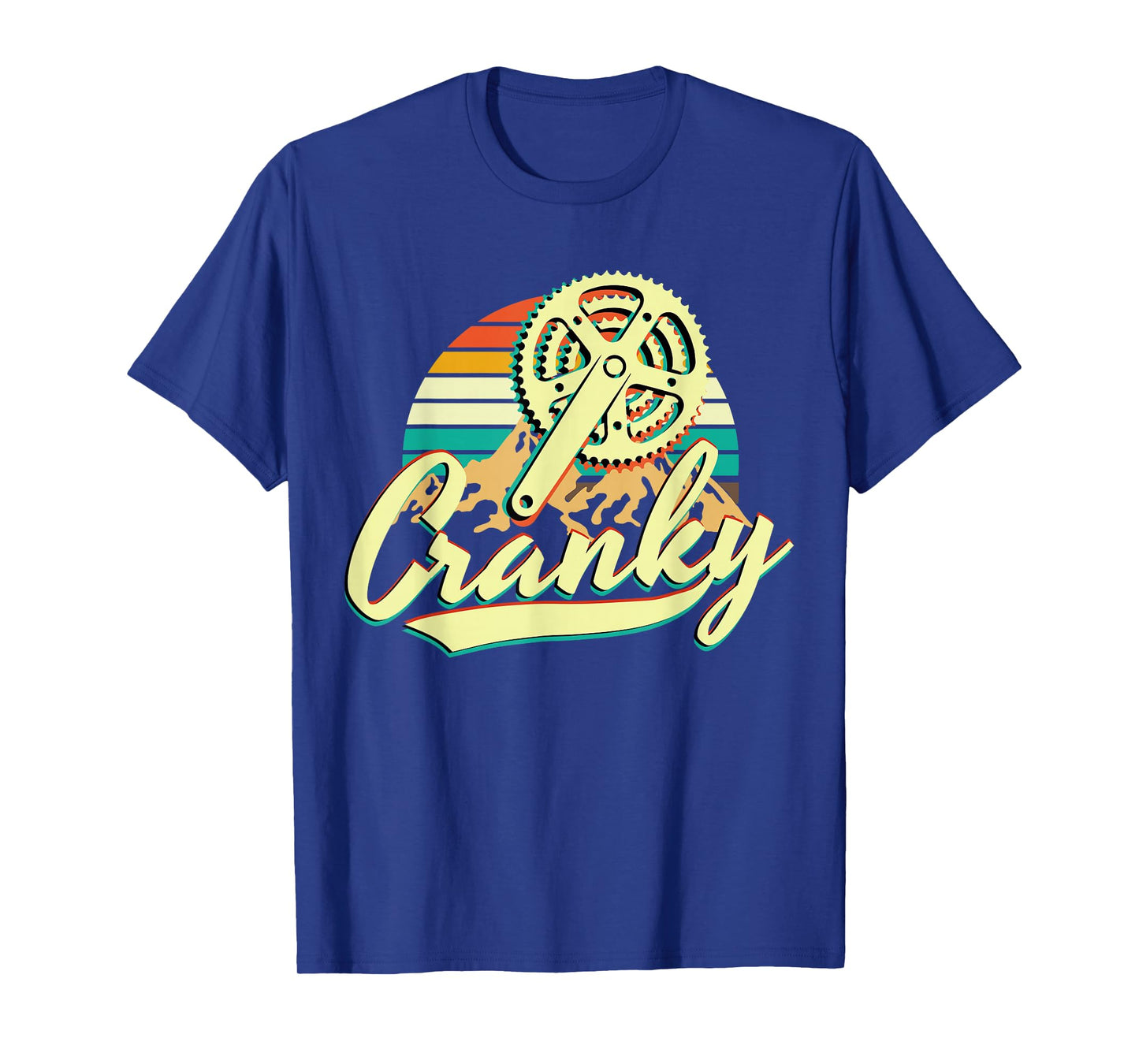 Bicycle Cranky Retro Vintage Gift For Cycling Lovers T-Shirt
