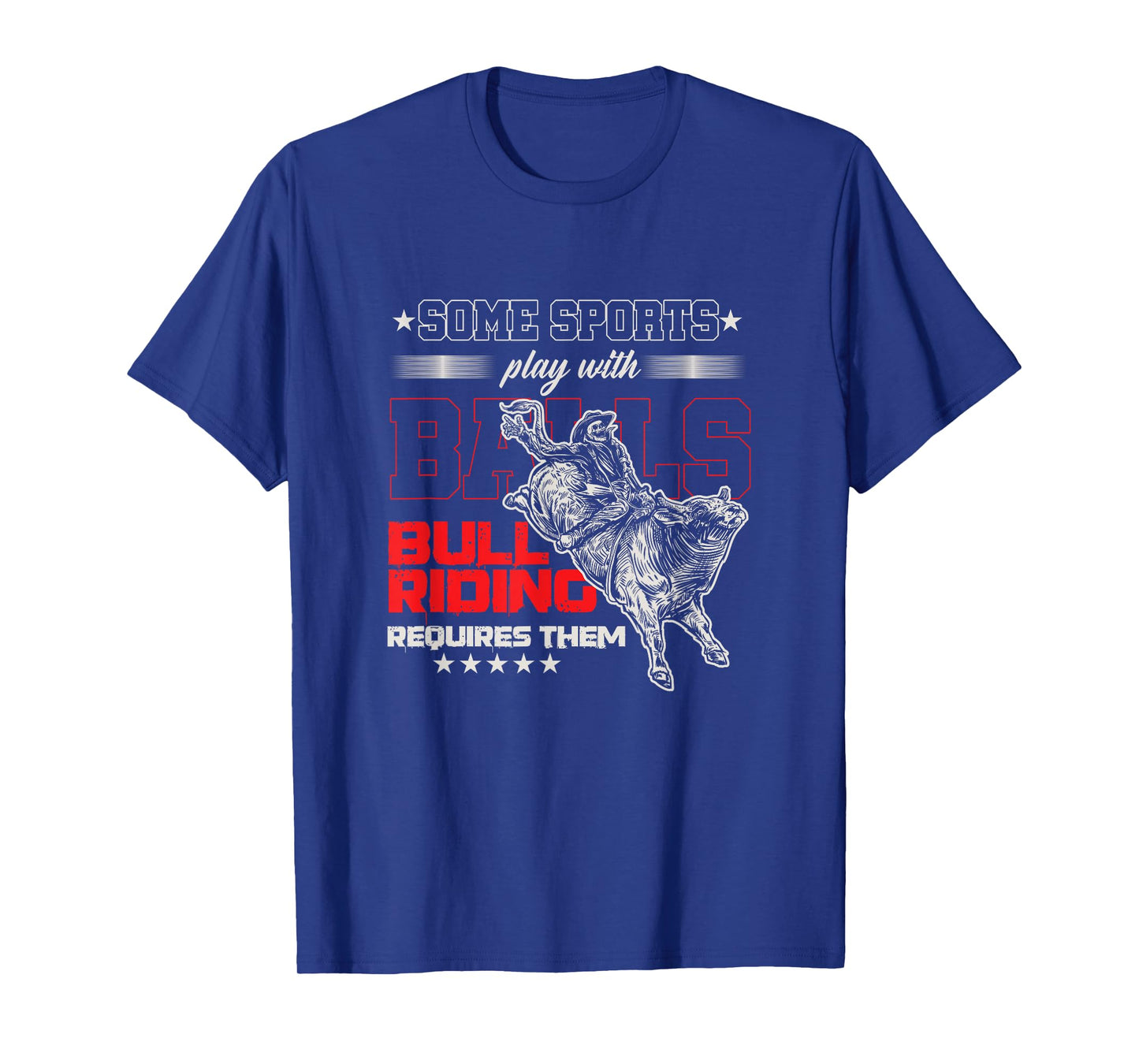 Rodeo Bull Bull Riding Cowboy Bull Rider Gift T-Shirt