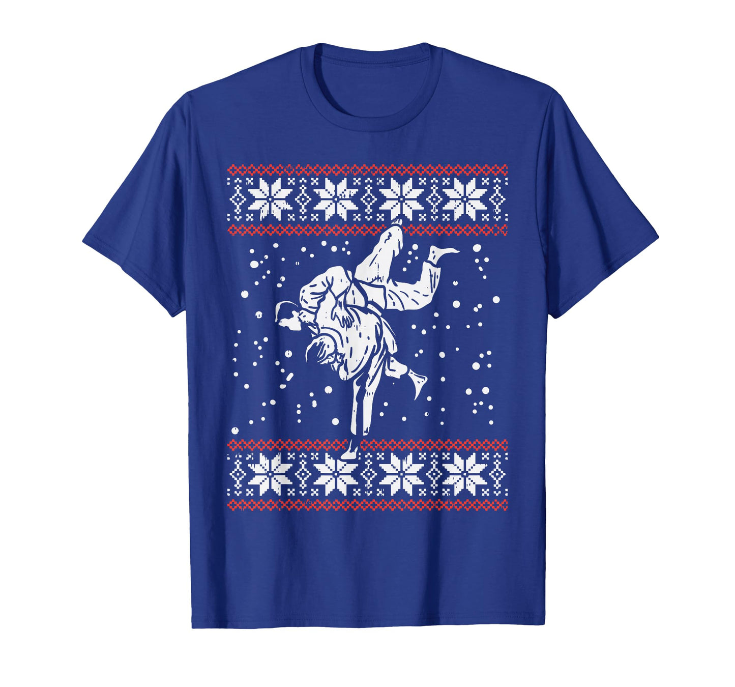 Brazilian Jiu Jitsu Judo Throw Christmas Martial Arts Gift T-Shirt