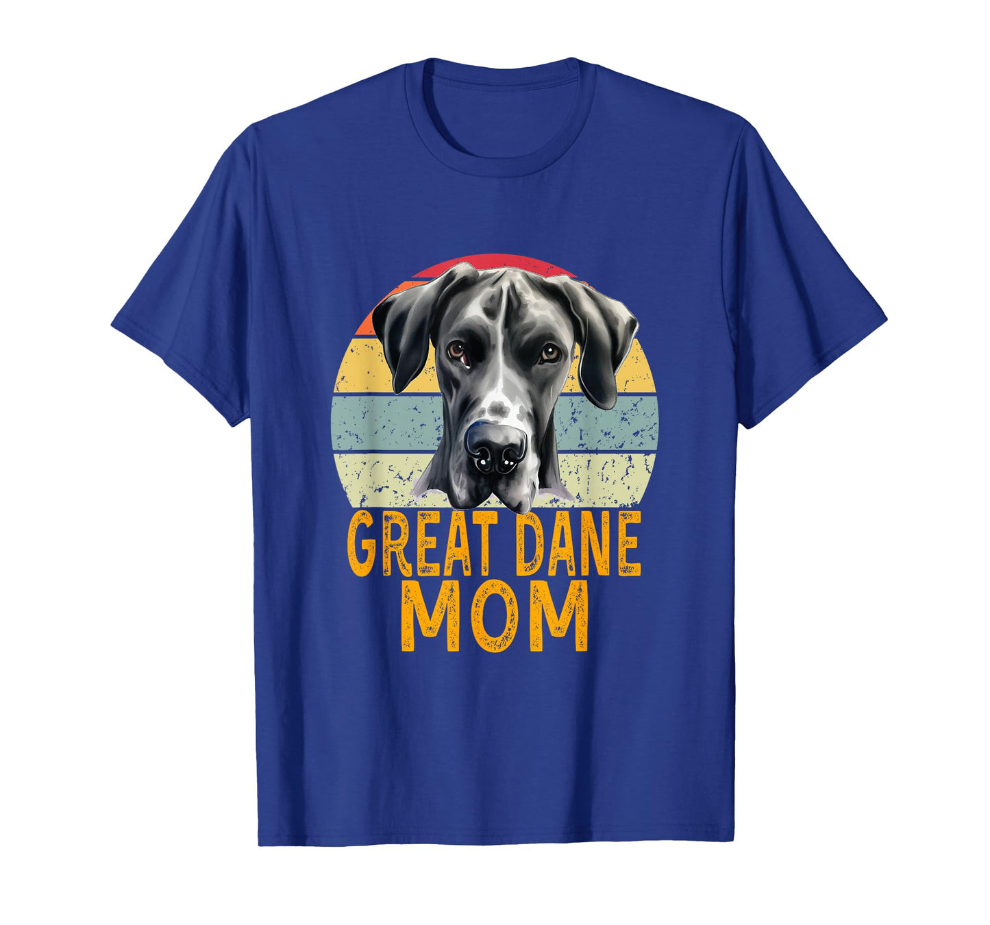 Great Dane Dog Mom Retro Vintage My Dogs are My Cardio T-Shirt