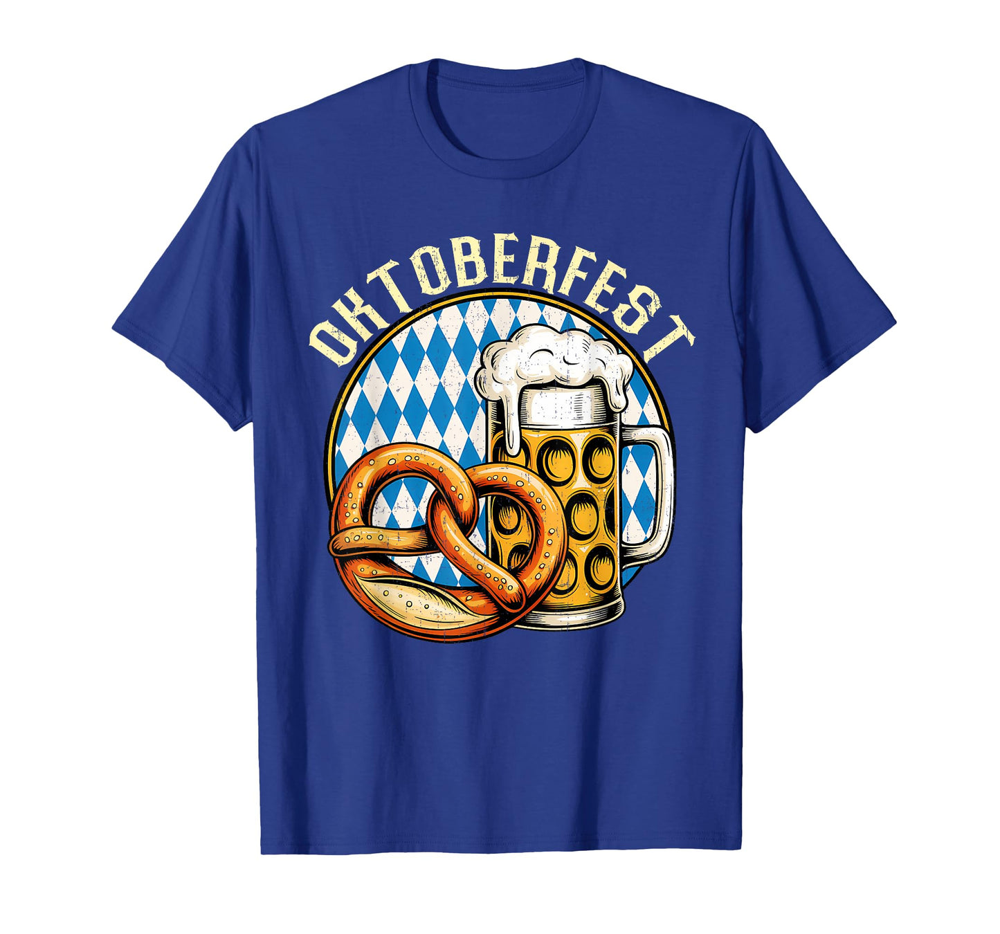 Oktoberfest Brezel Bier Pretzel Beer Funny Party Men Women T-Shirt