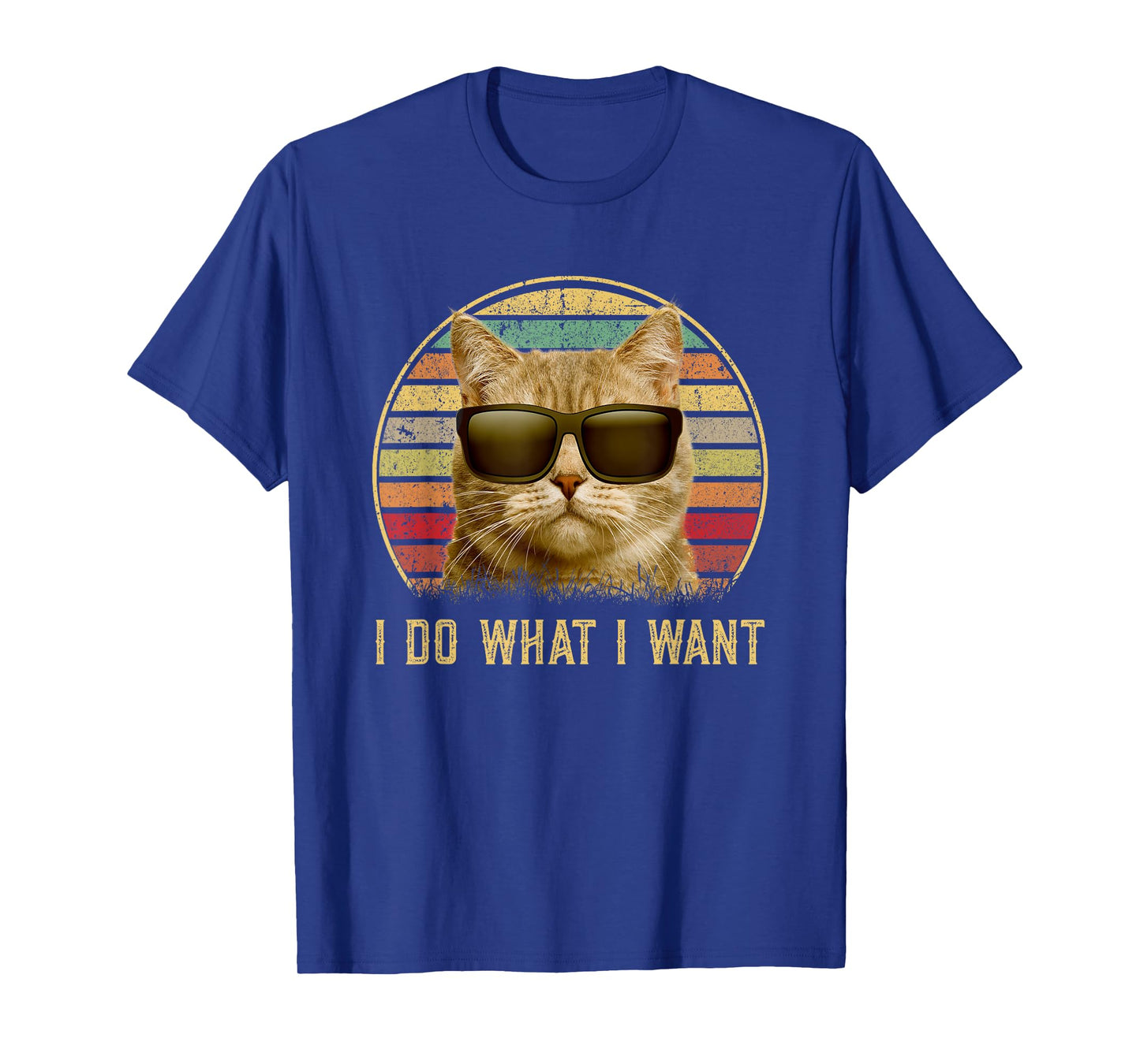 Retro 80s 90s Meowy I do what I want cat funny cat lover T-Shirt