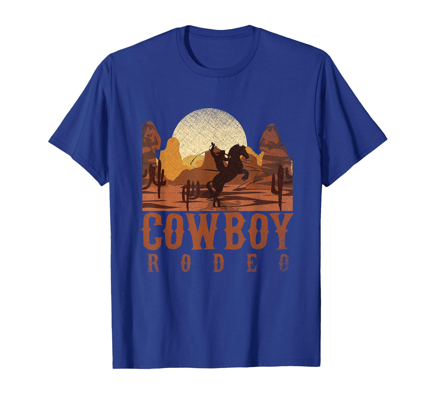 Cowboy Rodeo Western Texan Gift Horseback Riding Cowboy T-Shirt