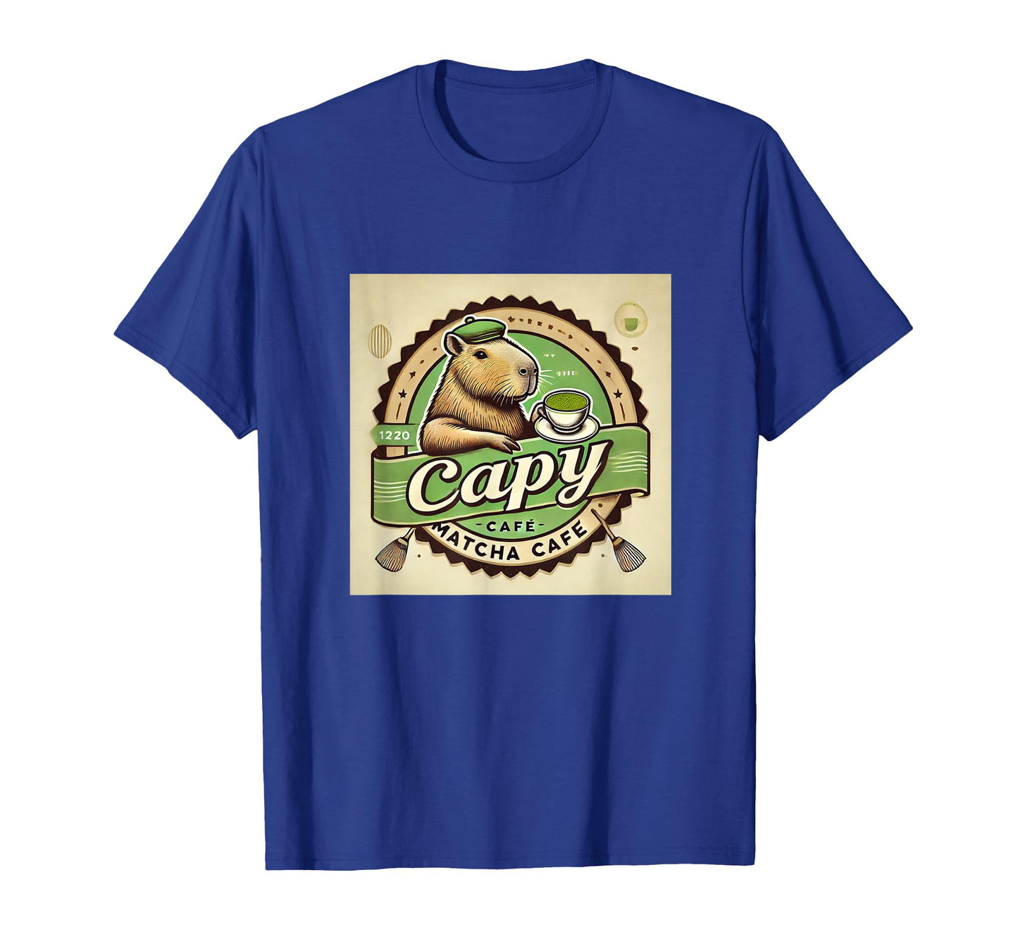 CAPYBARA CAFE, SERVES COFFEE & TEA T-Shirt