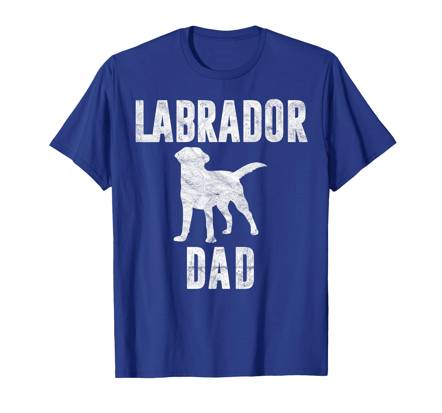 Vintage Labrador Dad Gift Dog Daddy Golden Black Lab Father T-Shirt