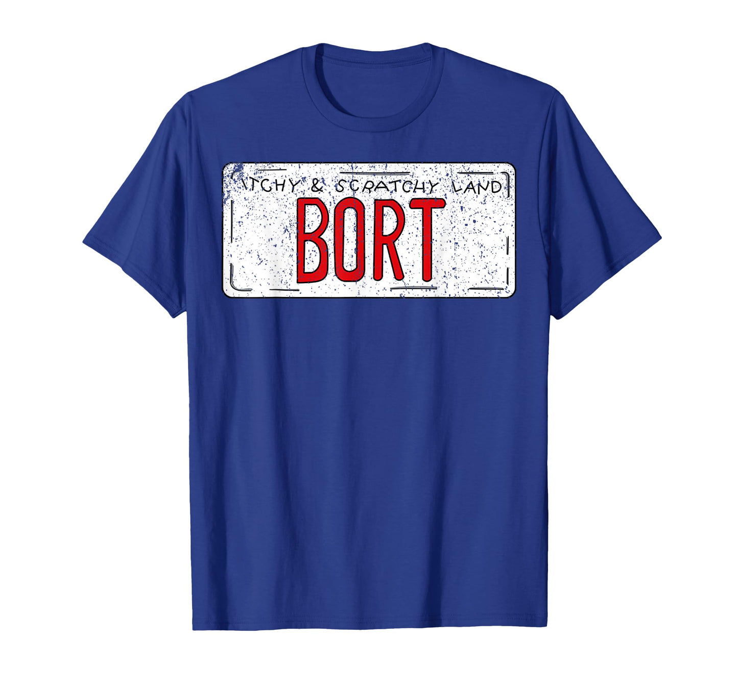 Vintage Bort License Plate T-Shirt