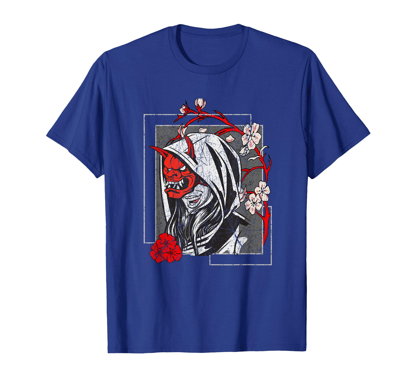 Oni Monster Yokai Hannya Anime Girl Harajuku Japan Aesthetic T-Shirt
