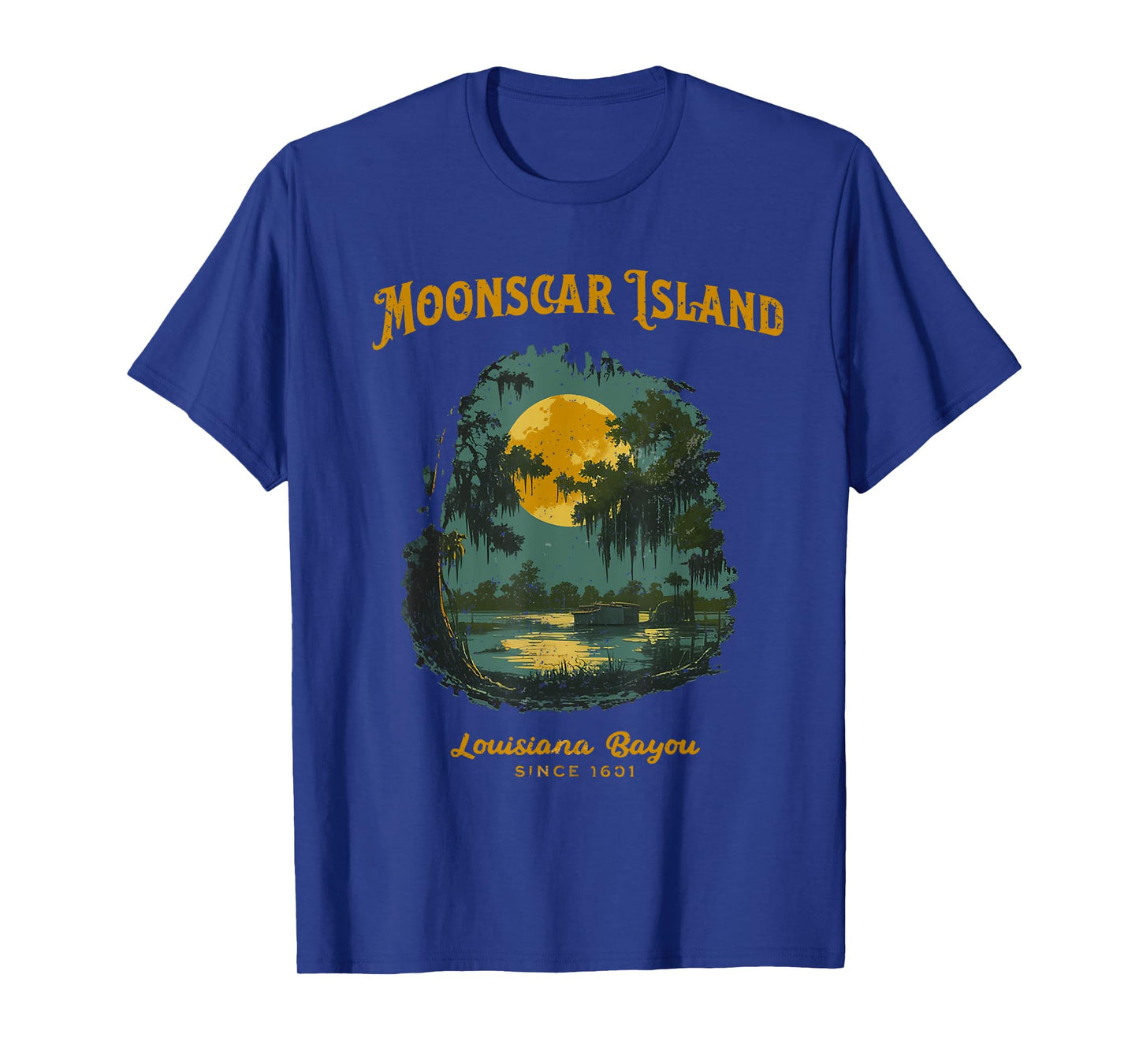Retro Cartoon Halloween Zombie Island T-Shirt
