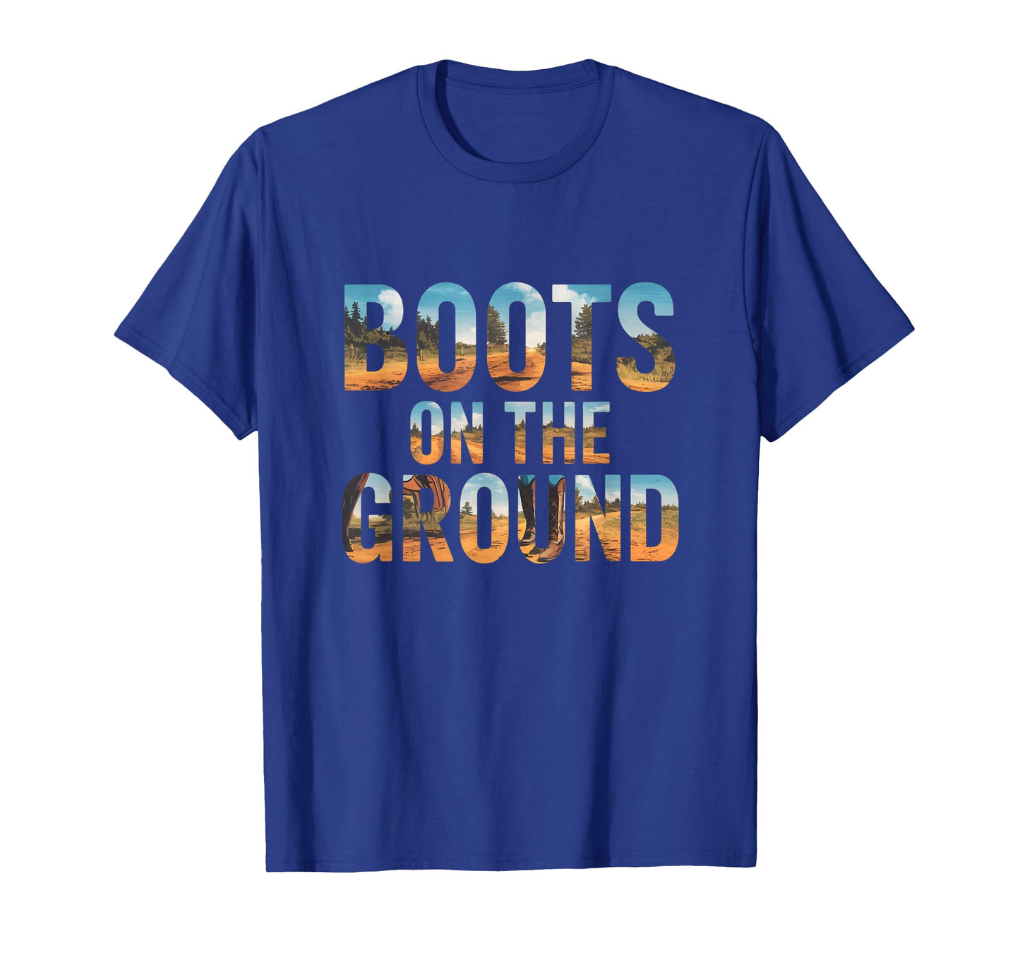 Boots On Da Ground Western Linedance T-Shirt