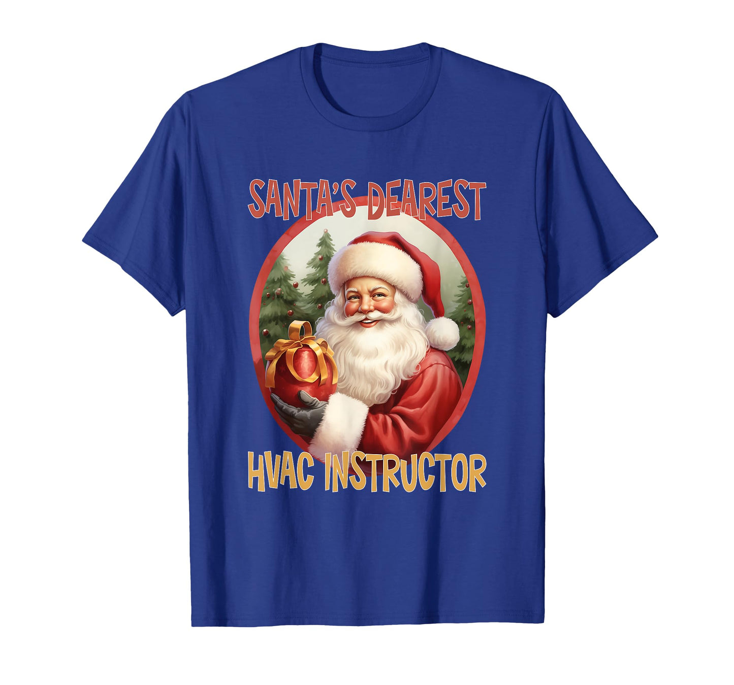 HVAC Instructor Christmas Holiday Love Xmas T-Shirt