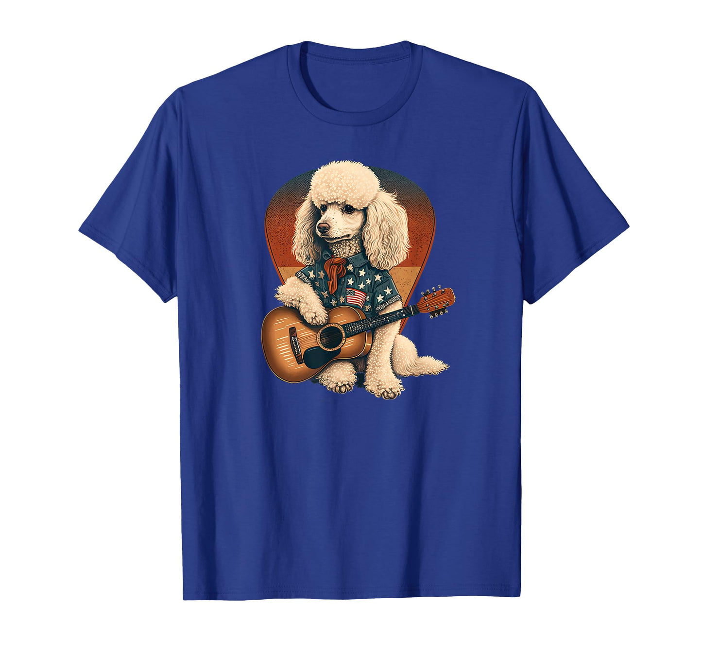 Funny Poodle Dog Miniature Poodle Toy Poodle Country music T-Shirt for Men Women Girls Kids
