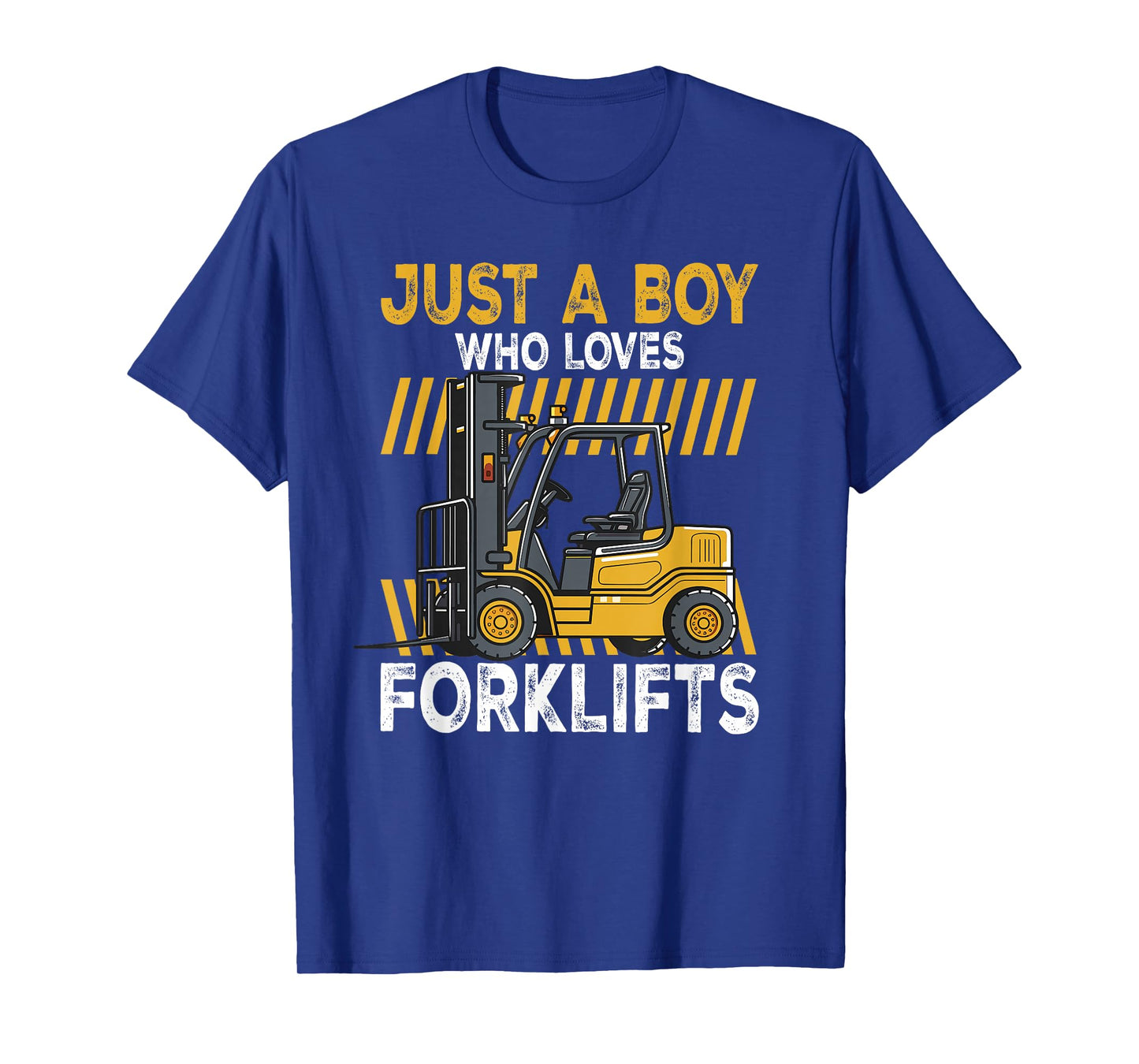 Funny Forklift Shirt Just a Boy Who Loves Forklifts T-Shirt