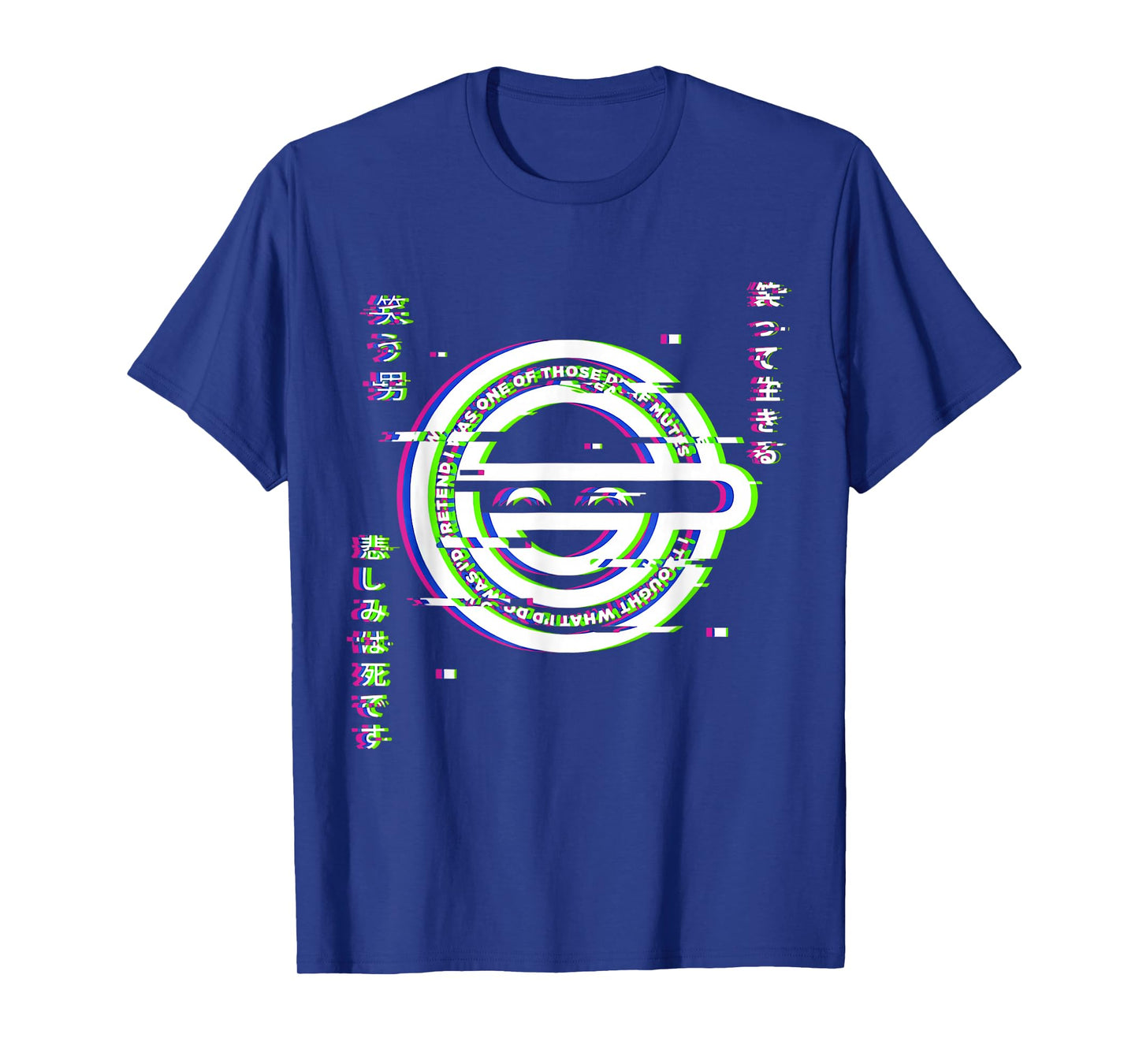 Ghost Hacker Laughing Japanese Man Anime and Manga Otaku T-Shirt