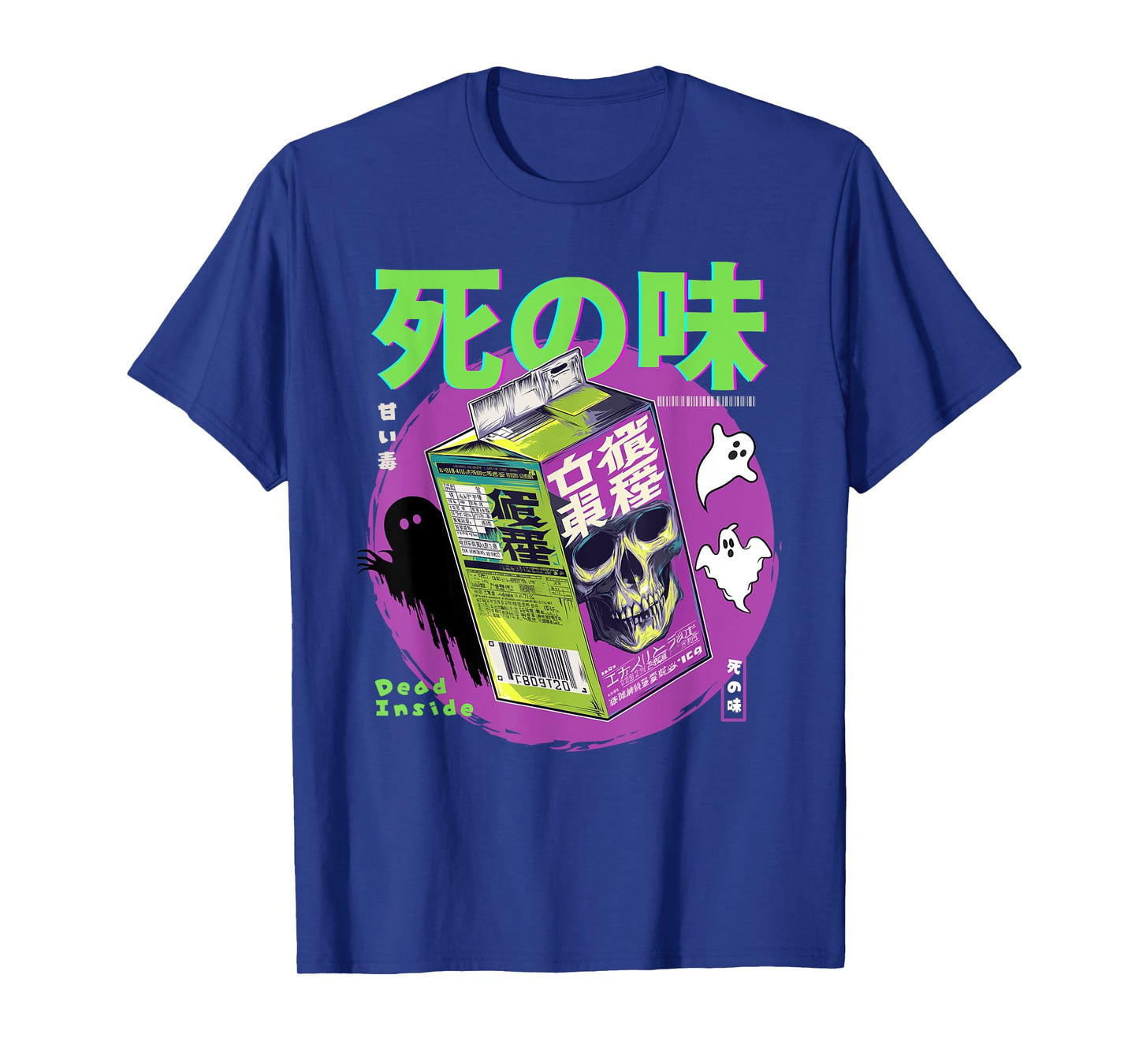 Yami Kawaii Japanese Juice Anime Kpop Y2K Scull T-Shirt