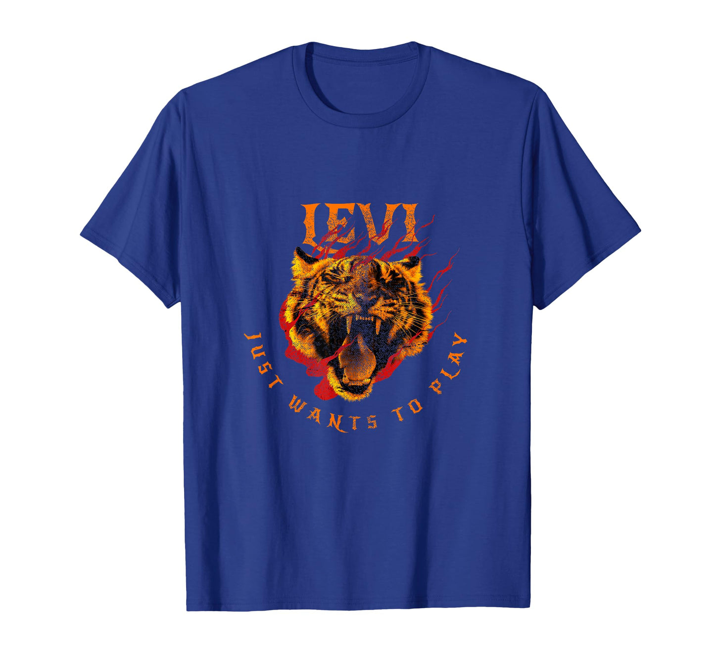 LEVI - Cute Boy Name with cool Tiger: Just wants to play T-Shirt