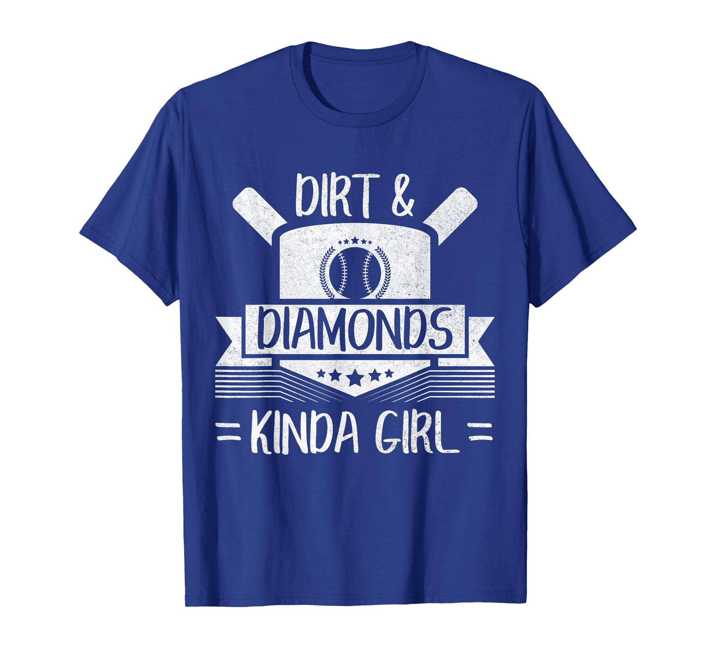 Fun Cute Baseball Softball Home Plate Kinda Girl T-Shirt