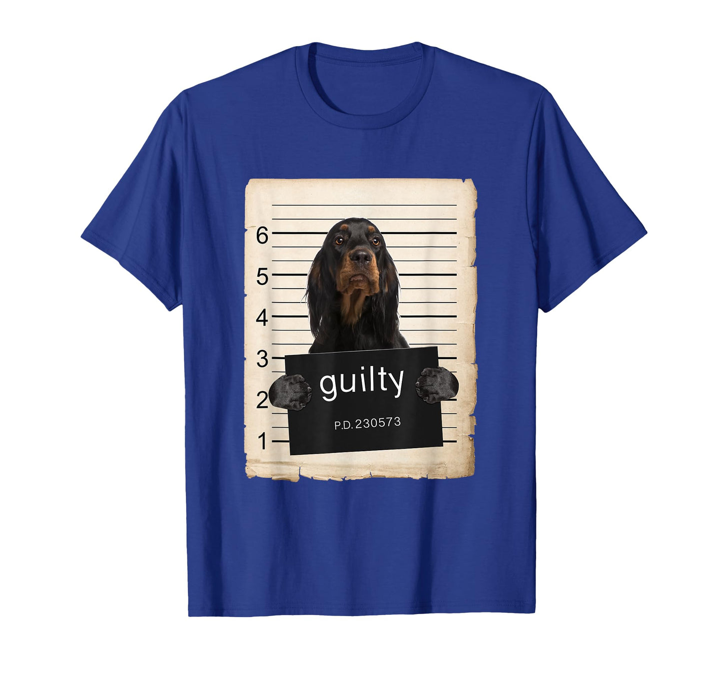Gordon Setter's Dog Mug Shot T-Shirt