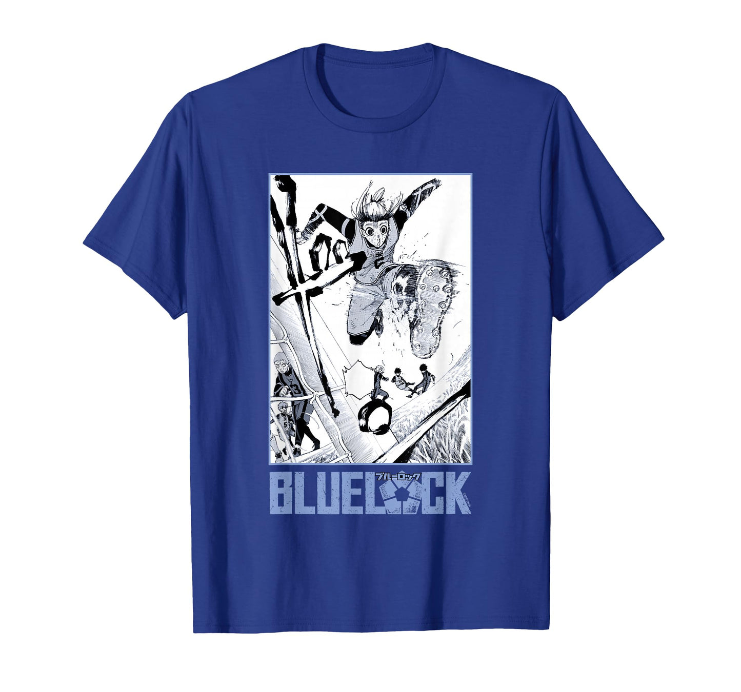 Blue Lock Gin Gagamaru Goalkeeper Big Chest Panel Portrait T-Shirt