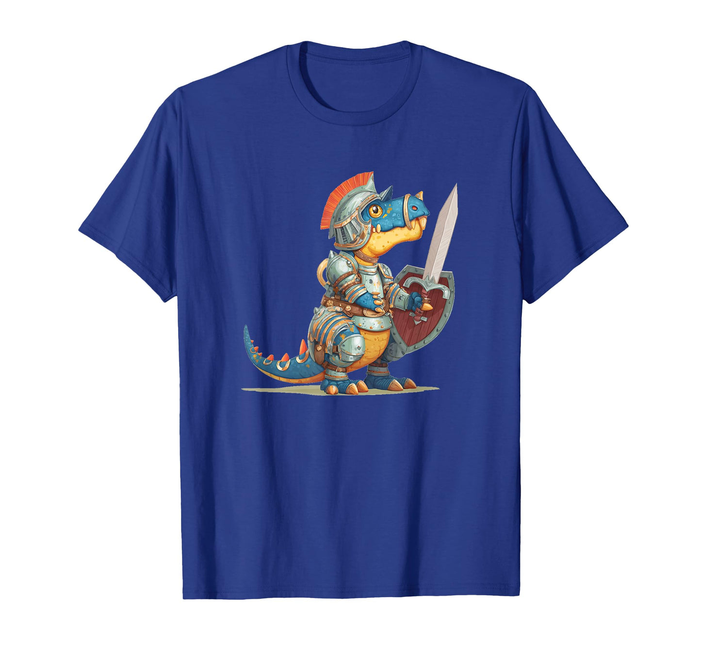 Cool Dinosaur for Medieval and Knights Lovers T-Shirt