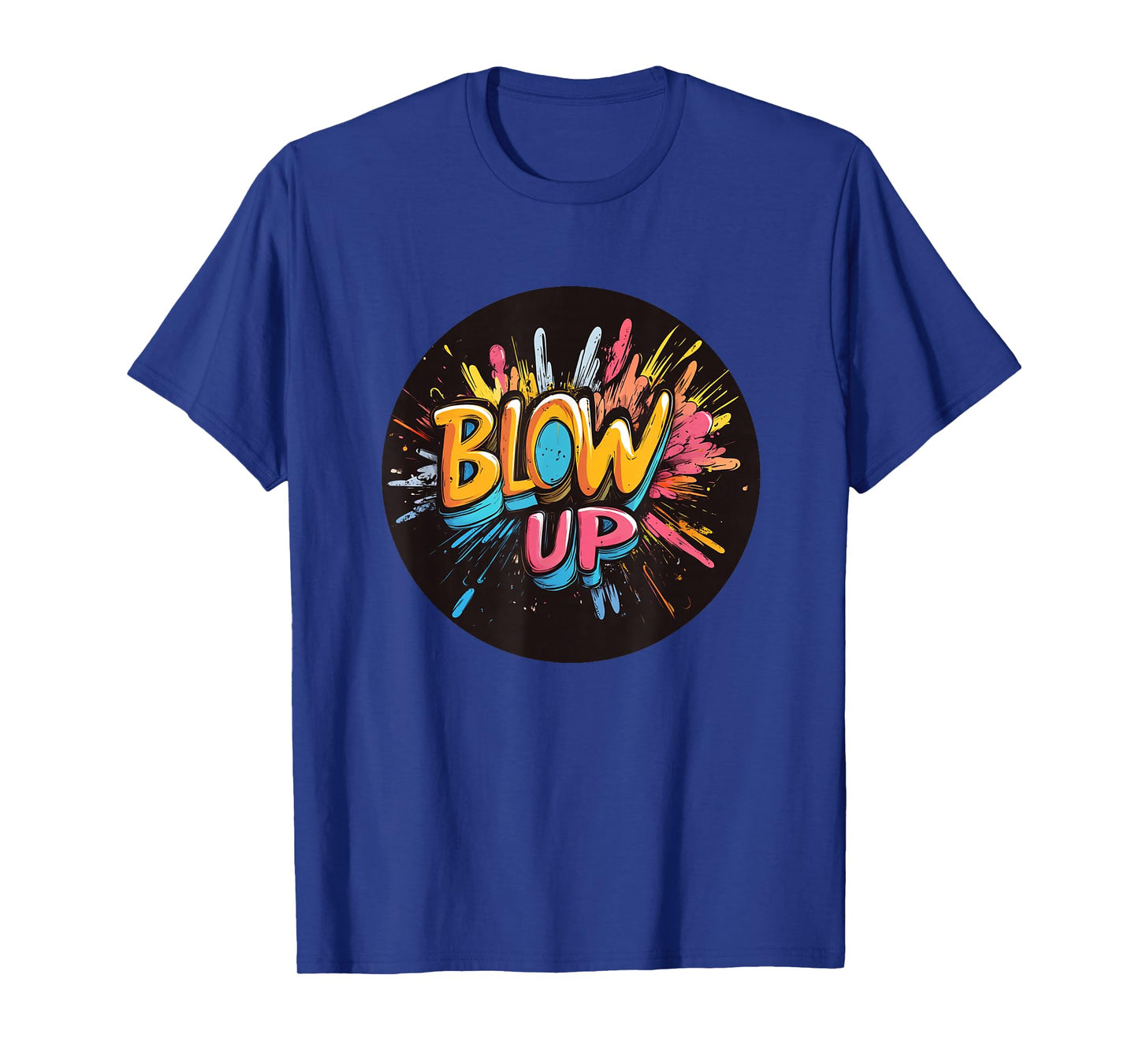 Amazing Blow Up Speech Logo T-Shirt