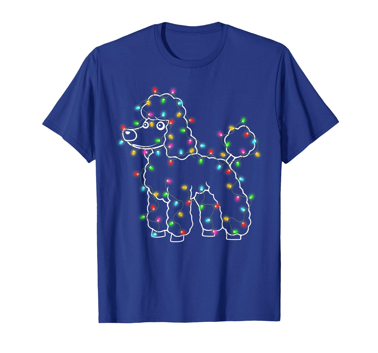 Poodle Dogs Tree Christmas Sweater Xmas Pet Animal Dog Gifts T-Shirt
