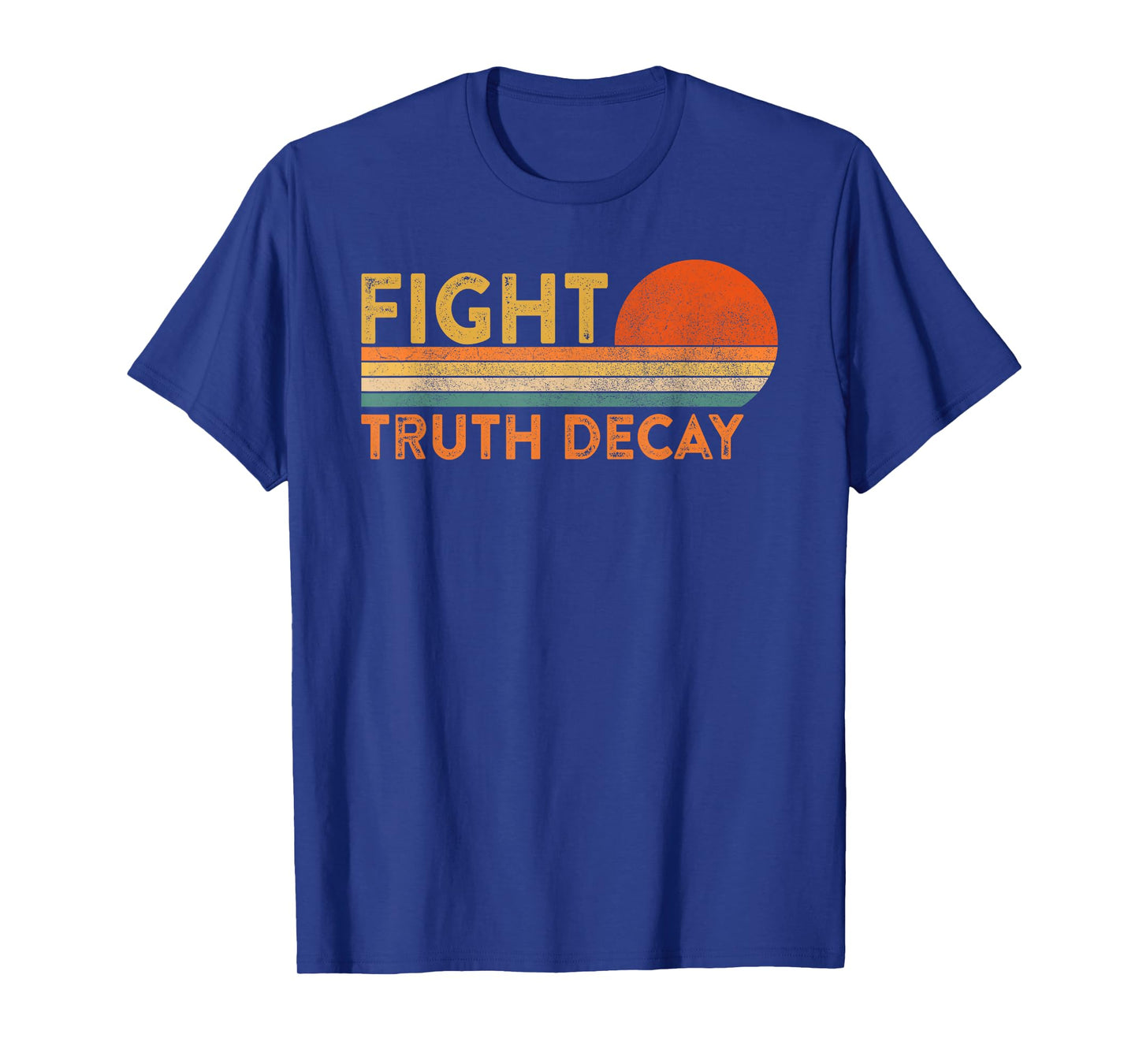 Fight Truth Decay Facts Matter Anti Conspiracy Theory T-Shirt