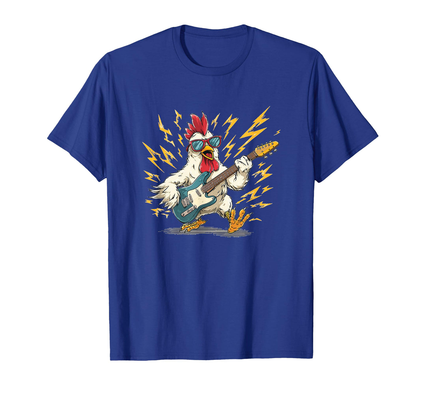 Pretty Chicken Costume for Guitarists Lovers T-Shirt