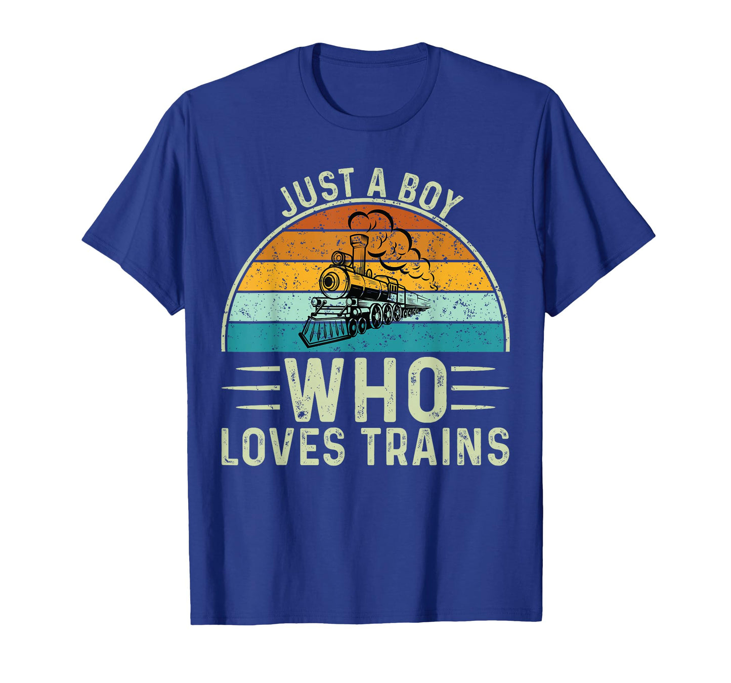 Just A Boy Who Loves Trains T-Shirt