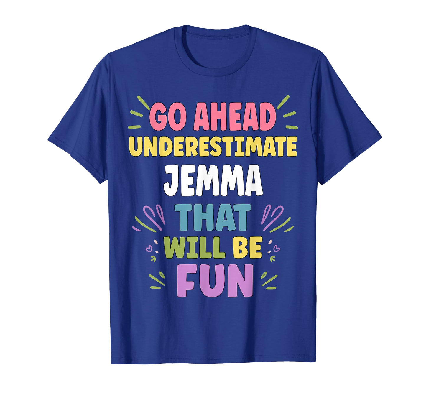 Jemma Personalized Women's Gift Custom Jemma T-Shirt