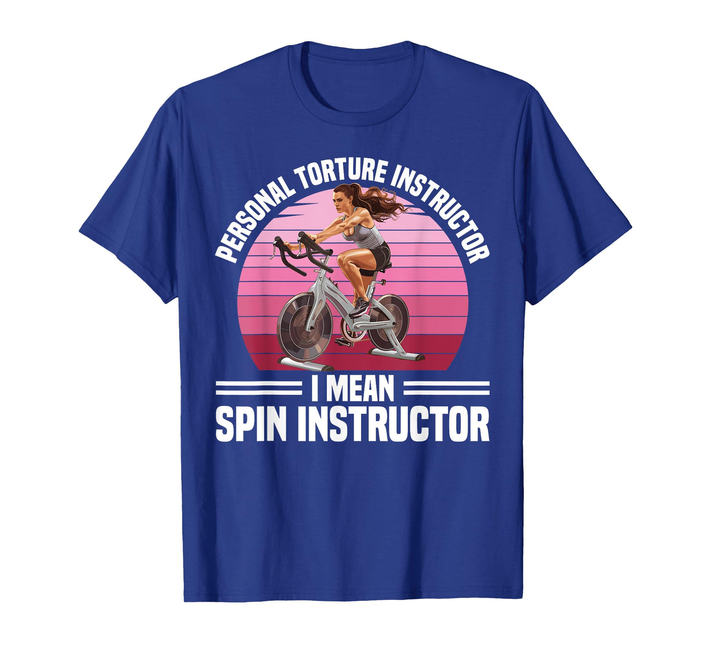 Spinning Bike Spin Class Indoor Cycling Bike Spin Instructor T-Shirt