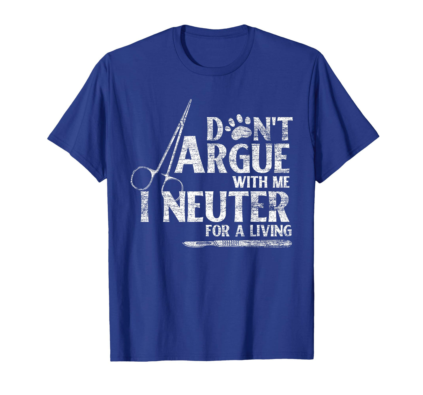 Streite nicht mit mir ich kastriere Funny Veterinarian T-Shirt