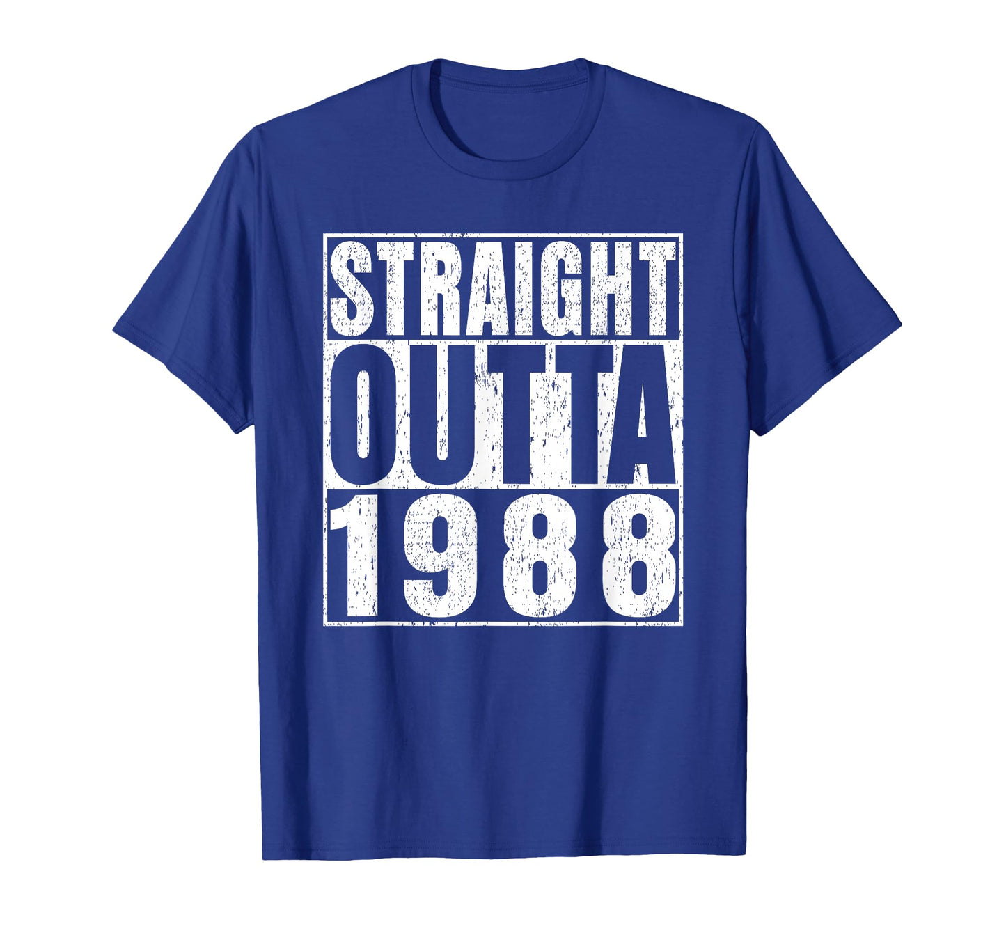 Straight Outta 1988 37 Years Old Gifts Vintage 37th Birthday T-Shirt