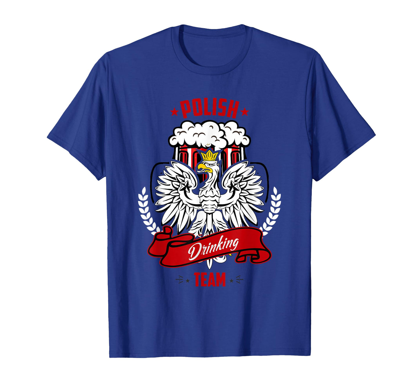 Polish Drinking Team Funny Poland Party Beer T-Shirt