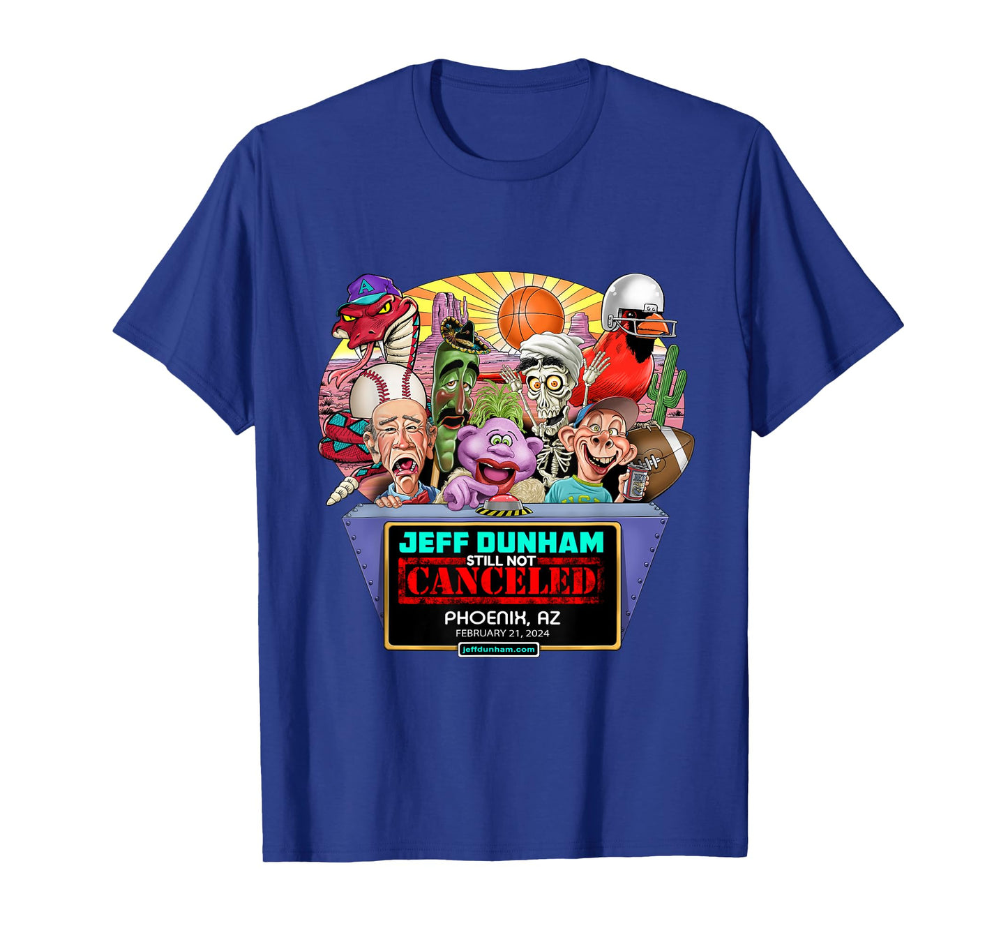 Jeff Dunham Phoenix, AZ (2024) T-Shirt