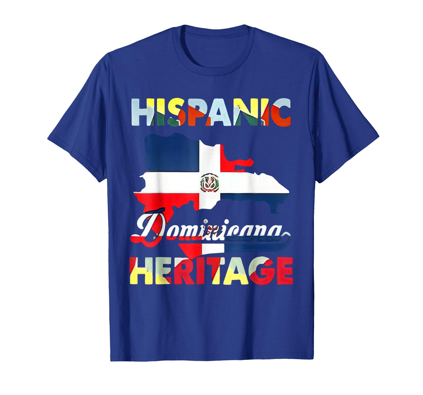 Hispanic Heritage Month Dominican Republic Flag Dominicana T-Shirt