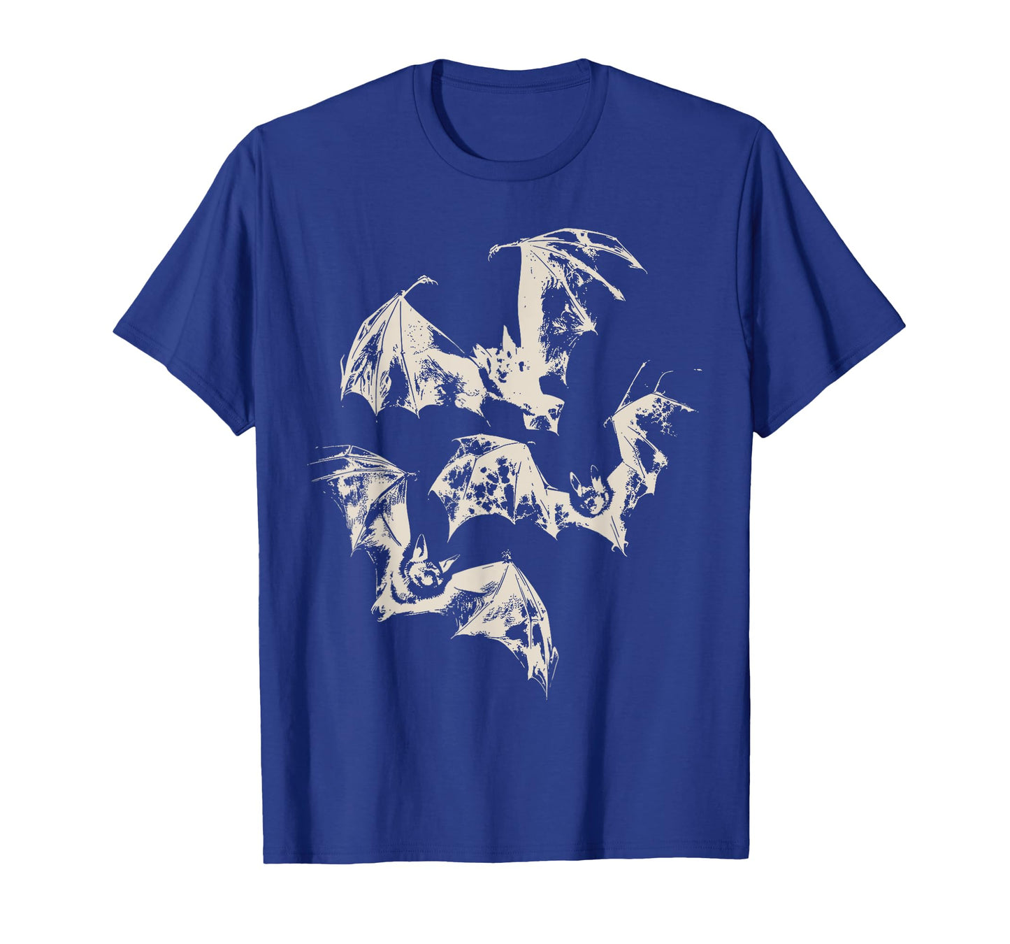 Three Bats Vintage Graphic | Washed Retro Gothic Men Women T-Shirt