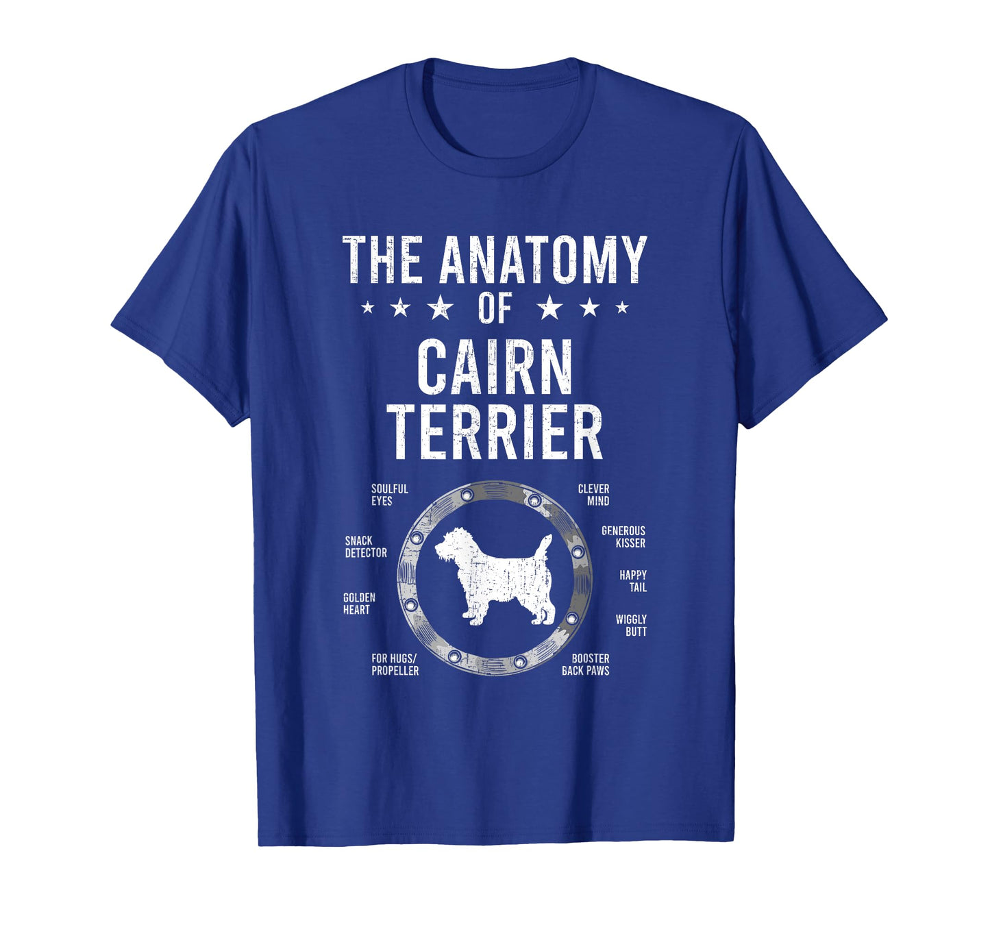 Anatomy of Cairn Terrier Dog Lover T-Shirt