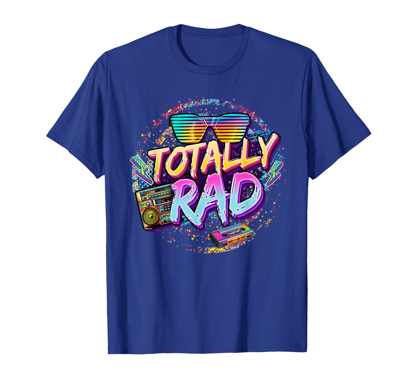 Retro 1980's Totally Rad 80's Funny 80s Theme Retro Party T-Shirt