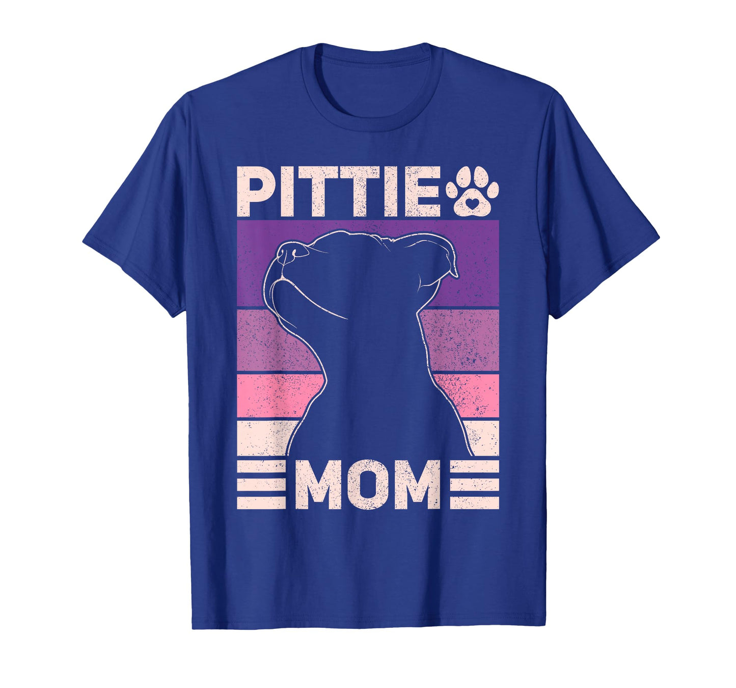 Pittie Mom Pitbull Mom Dog Owner Women Mothers Day Pit Bull T-Shirt