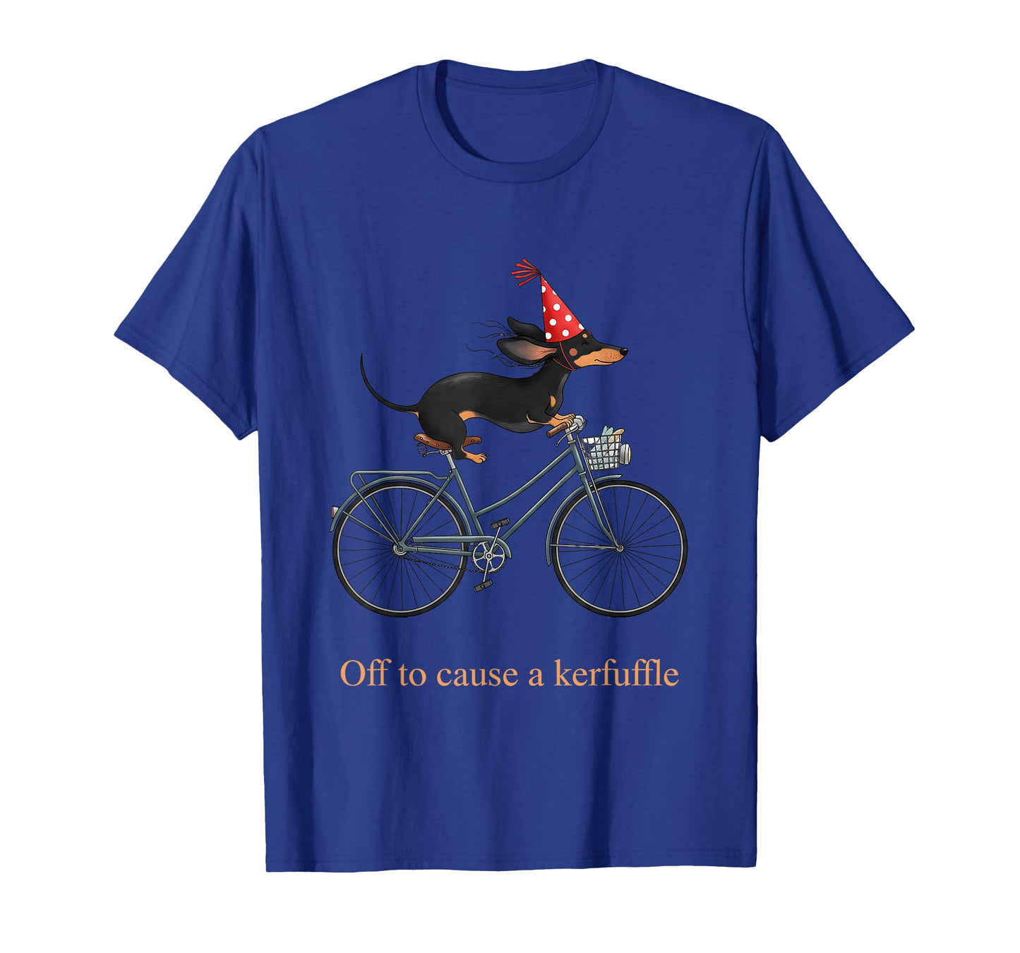 Off to Cause a Kerfuffle Funny Dog T-Shirt