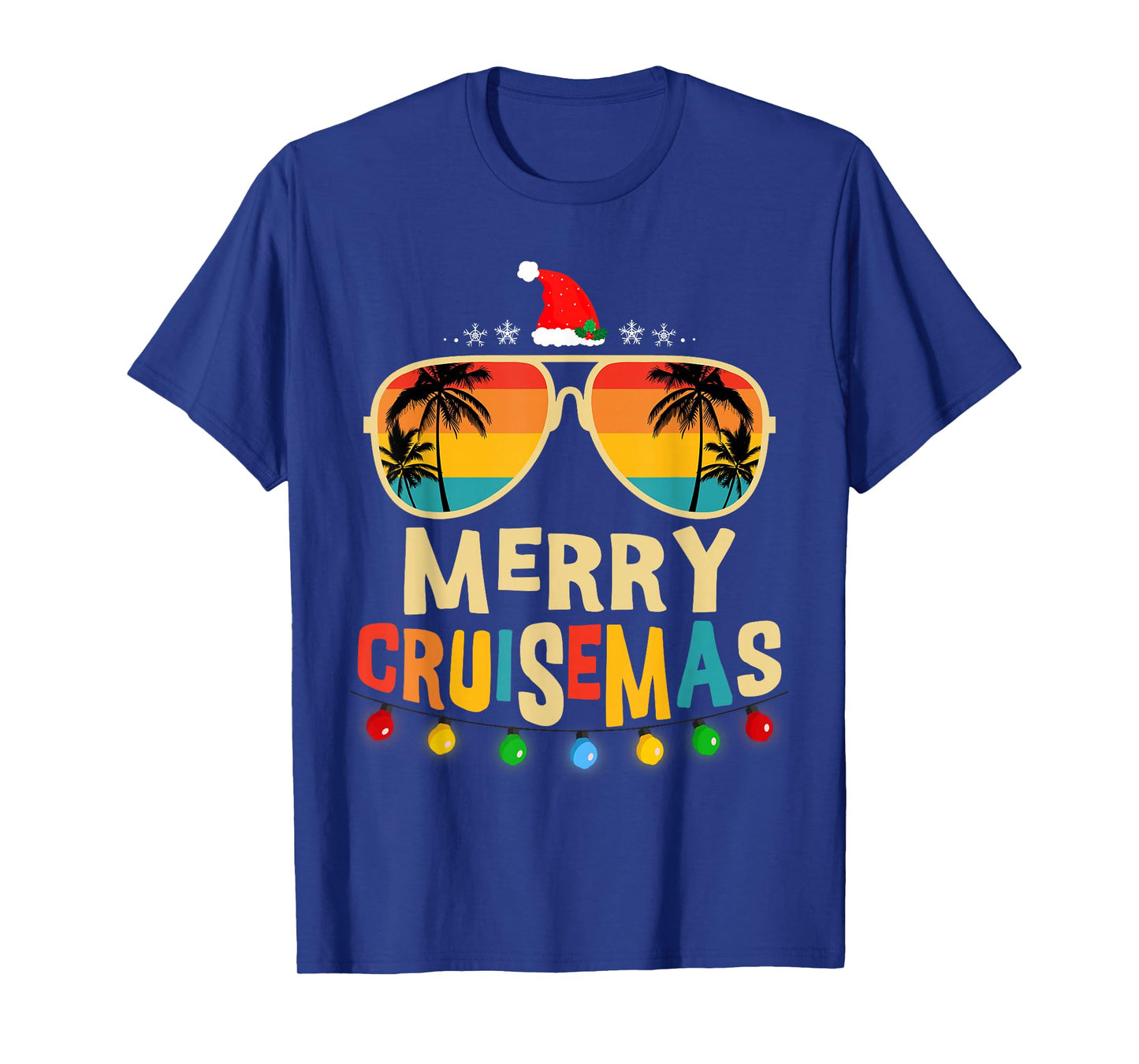 Merry Cruisemas 2025 Christmas Santa Reindeer Cruise T-Shirt