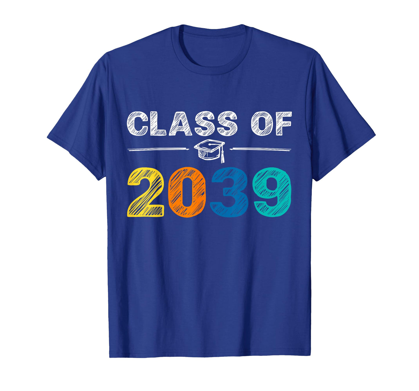 Class of 2039 Grow With Me First Day of School Graduation T-Shirt